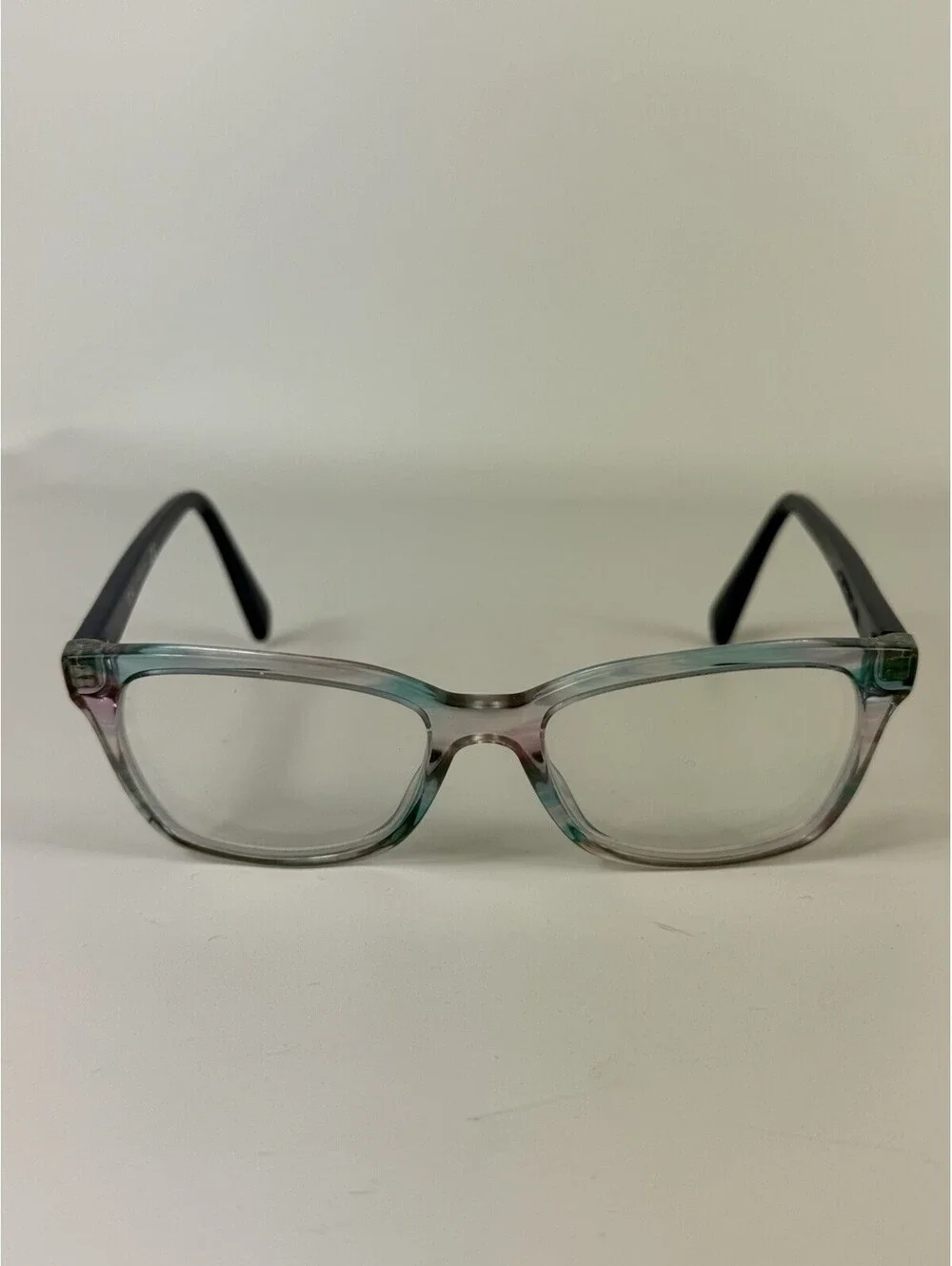 Ray Ban RB1591 3807 Womens Jr Blue & Clear Eyeglasses FRAMES ONLY 48-16-130